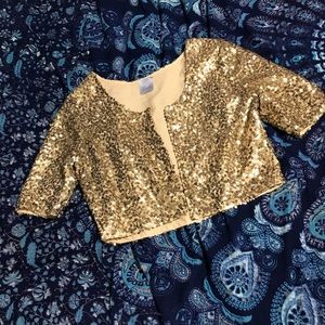 Small sequin vest